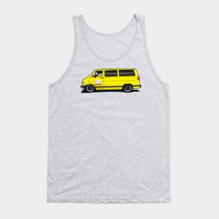 1994 Dodge Van Yellow Mid Tank Top